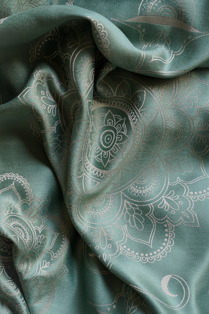 portador de bebê TaiTai Mandala bege oliva