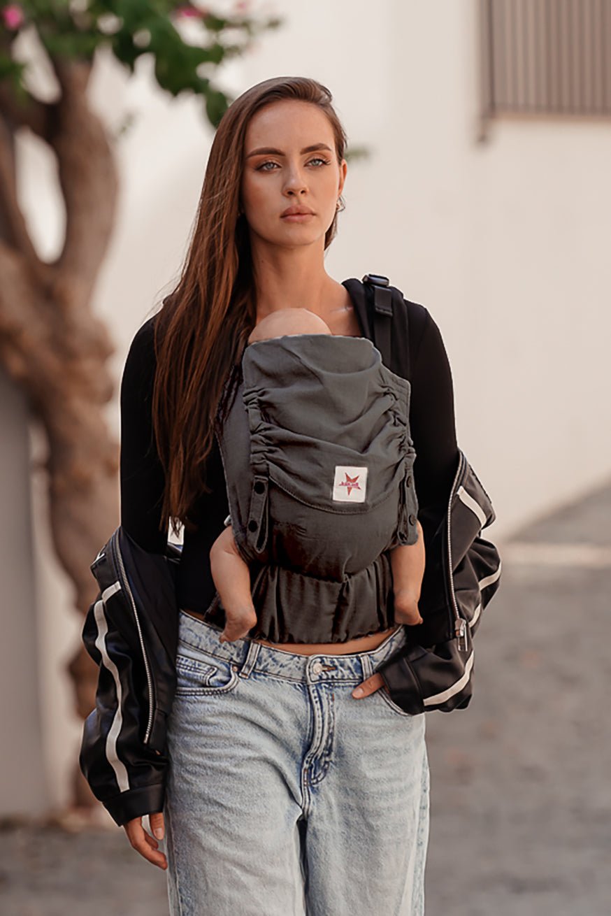 portador de bebê Flip Apenas Sr. Gray - KOKADI