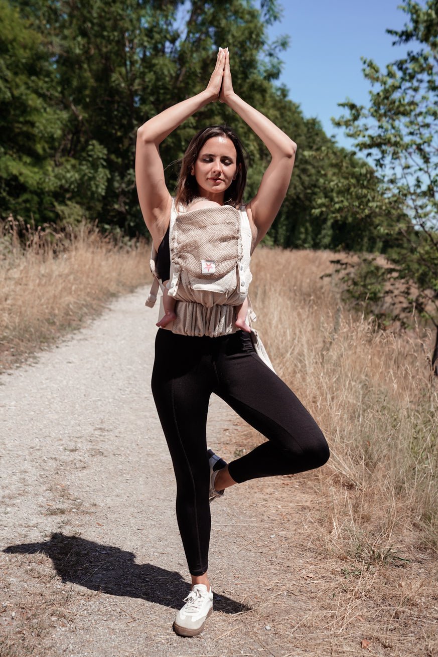 portador de bebê Flip Performance Air Creme Heart2Heart KOKADI