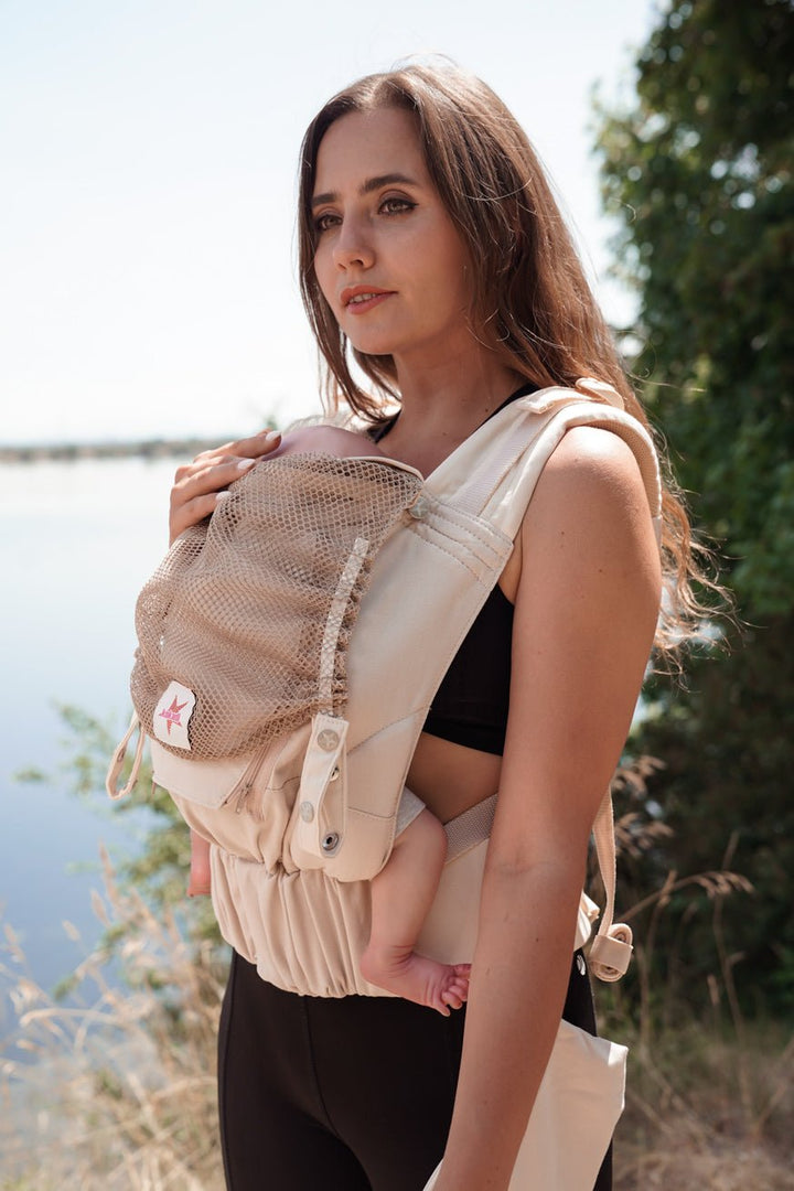 portador de bebê Flip Performance Air Apenas creme KOKADI