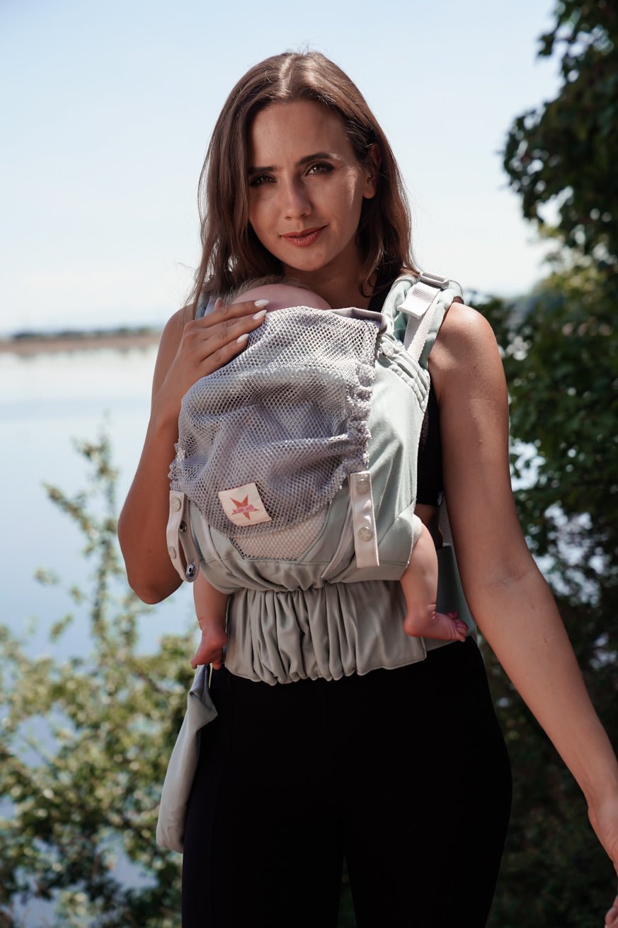 portador de bebê Flip Performance Air Apenas hortelã - KOKADI