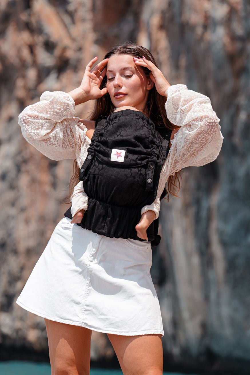 portador de bebê Flip Beleza Negra Safari KOKADI