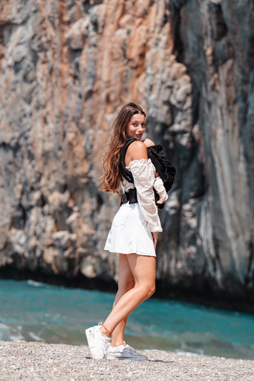 portador de bebê Flip Beleza Negra Safari KOKADI