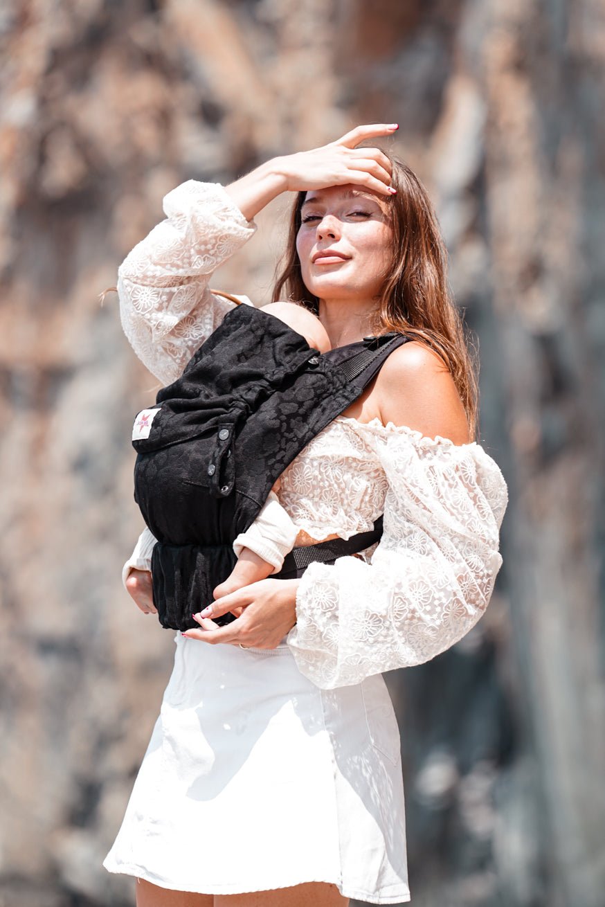 portador de bebê Flip Beleza Negra Safari KOKADI
