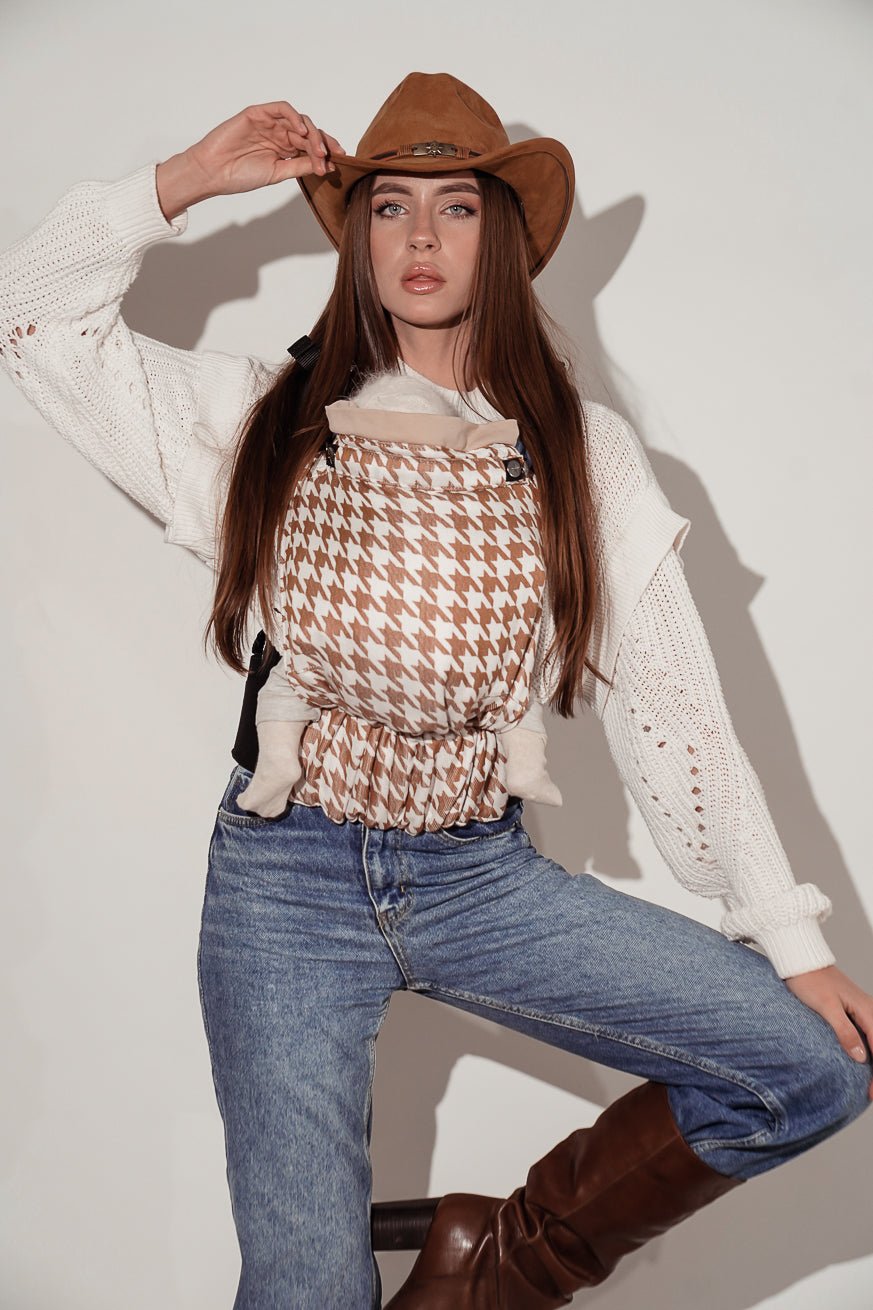 portador de bebê Flip X Velho Oeste Macchiato KOKADI