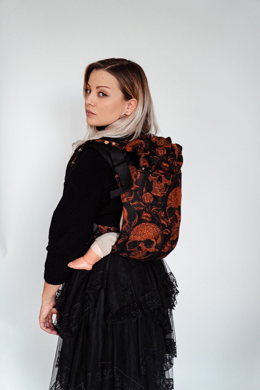 portador de bebê Onbu Caveiras x Florian KOKADI