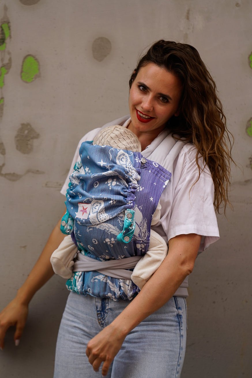portador de bebê TaiTai Penas Milla KOKADI