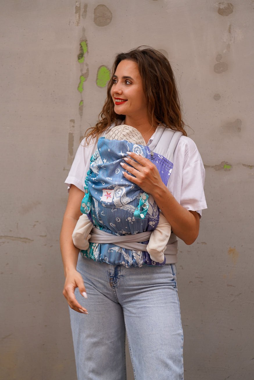 portador de bebê TaiTai Penas Milla KOKADI