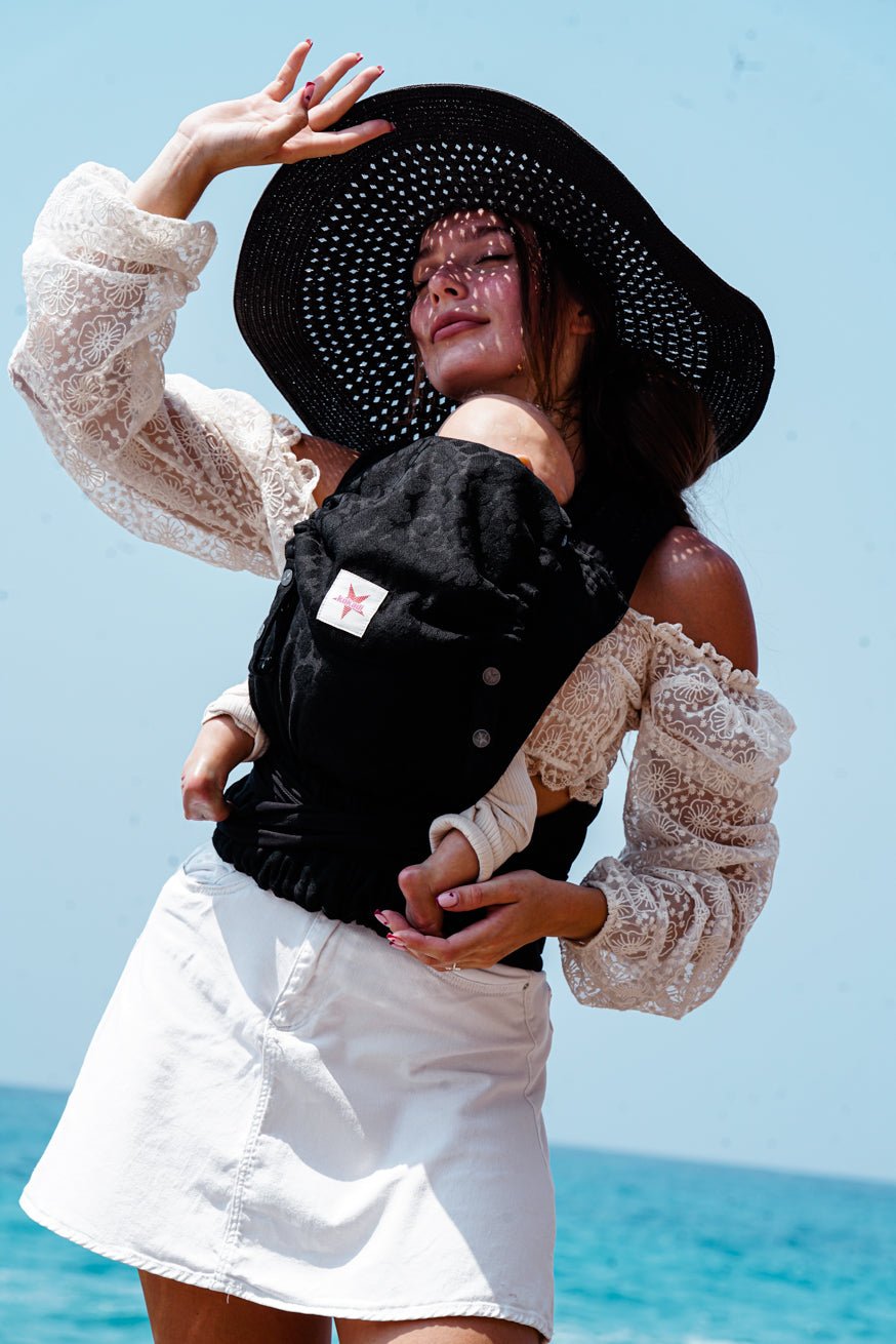 portador de bebê TaiTai Beleza Negra Safari KOKADI