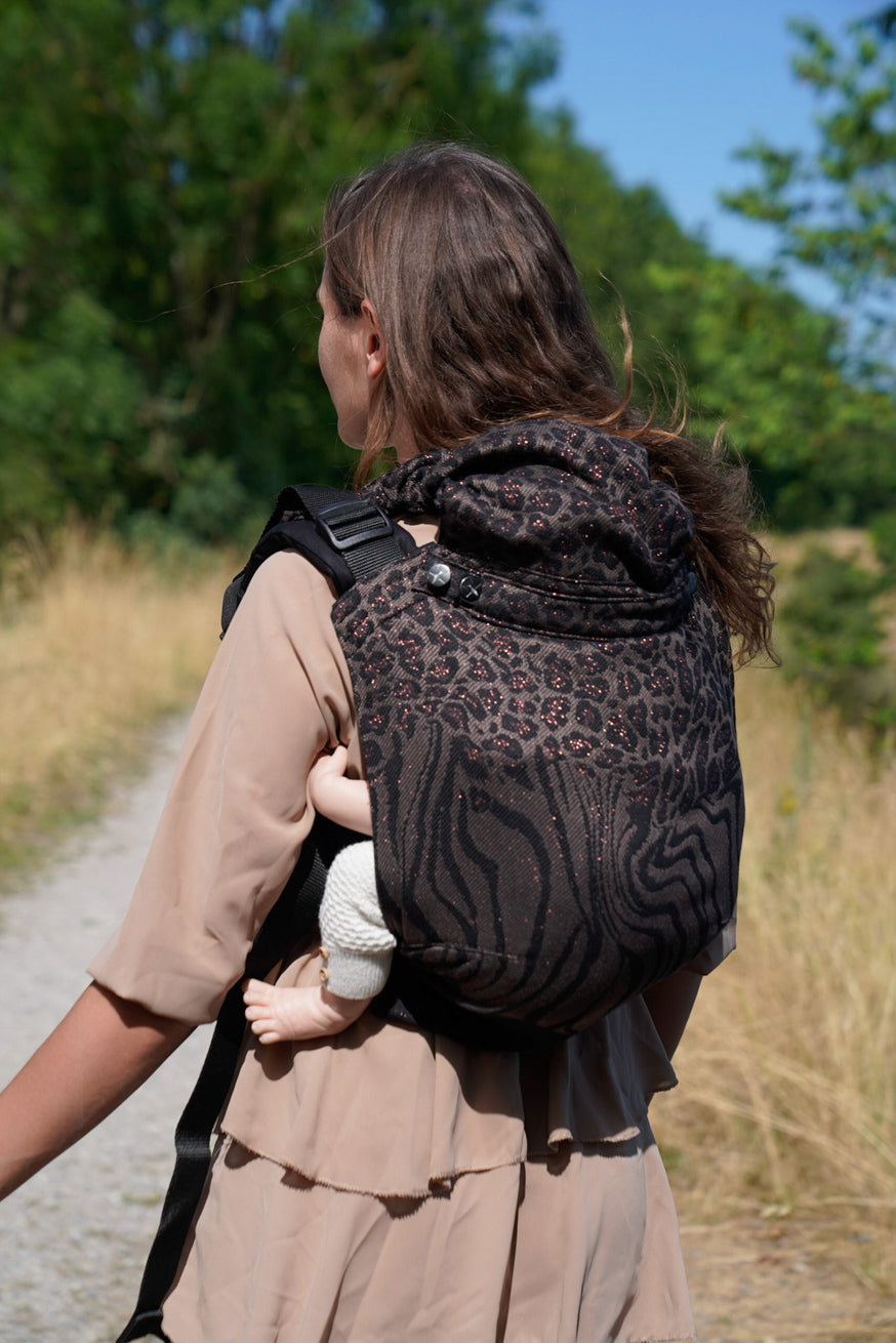 Carrier de bebê Onbu Maternidade selvagem brilhar