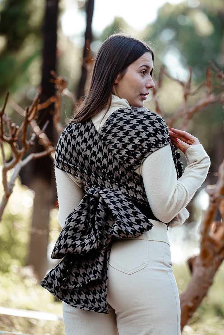 Babytrage WrapStar Houndstooth Maxim - KOKADI