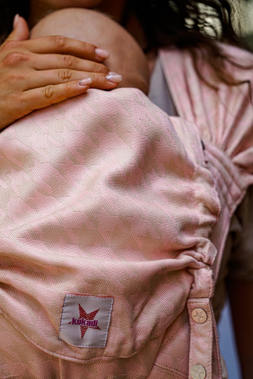 portador de bebê WrapStar Viola Dente-de-galinha KOKADI