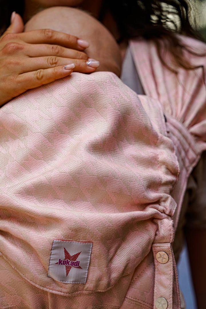 Babytrage WrapStar Houndstooth Viola - KOKADI