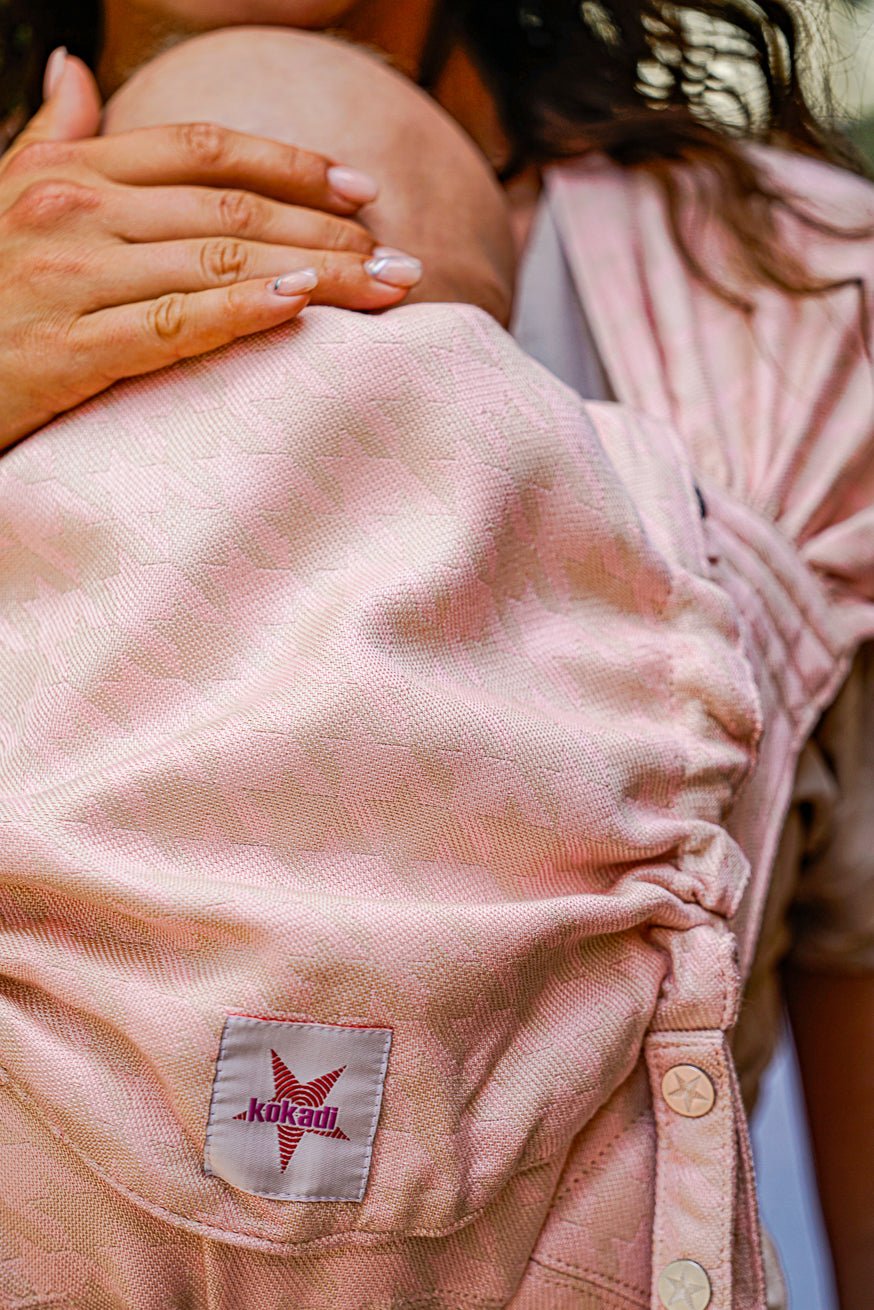 portador de bebê WrapStar Viola Dente-de-galinha KOKADI