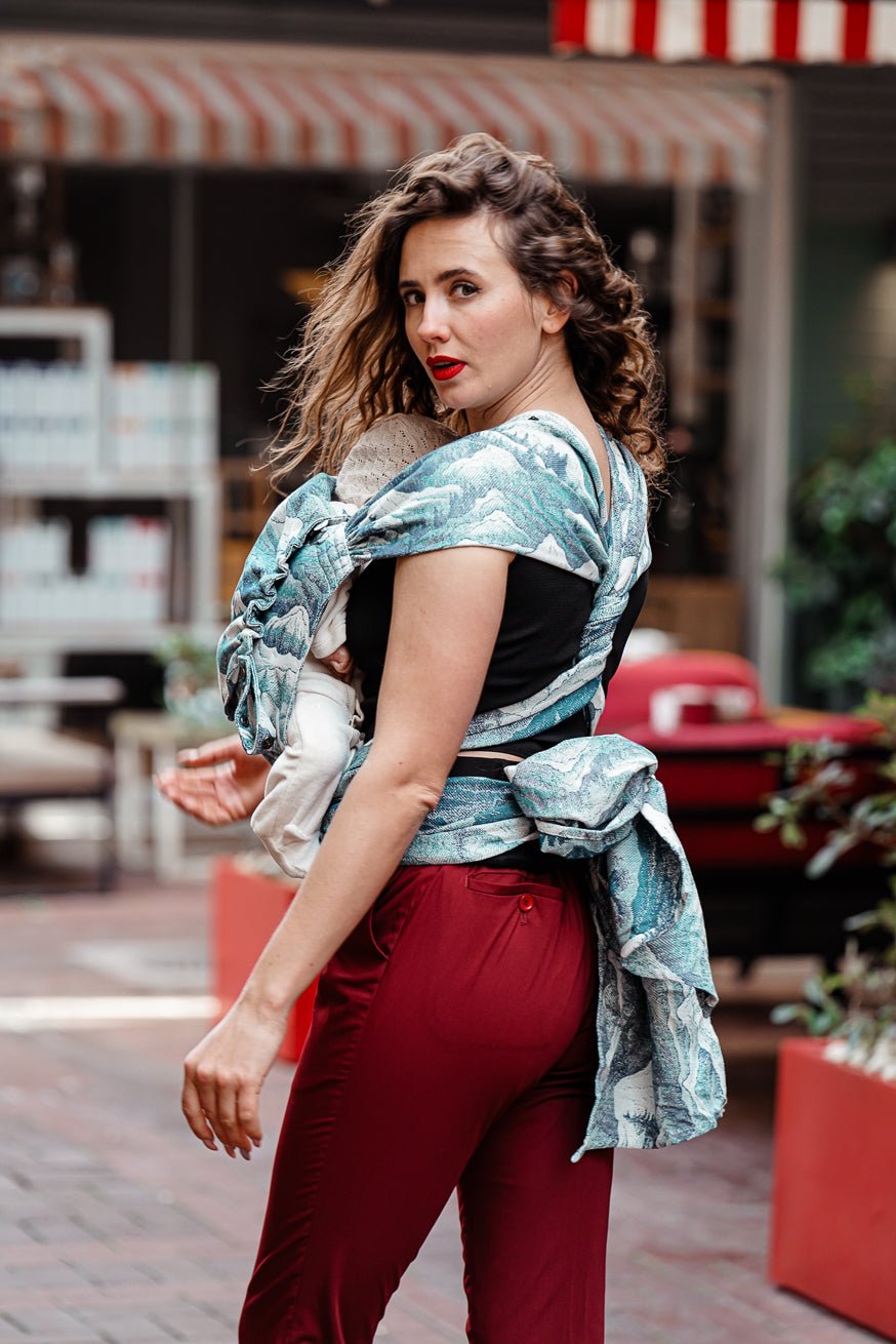 portador de bebê WrapStar Majestade da Montanha - KOKADI