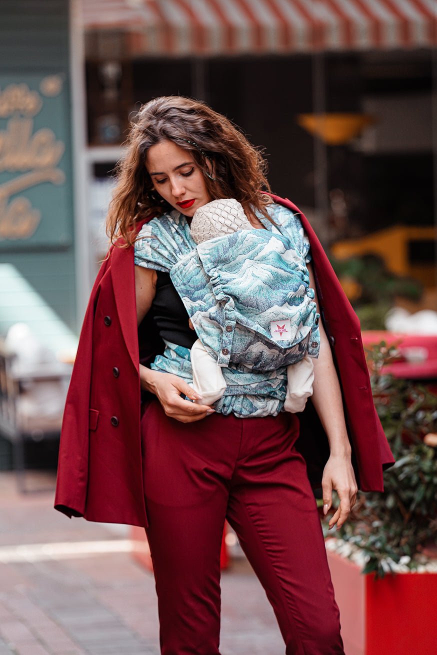 portador de bebê WrapStar Majestade da Montanha - KOKADI