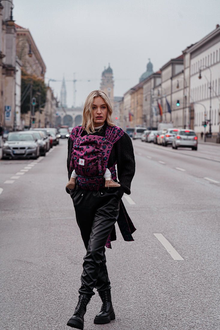 portador de bebê WrapStar Safári Caspar KOKADI