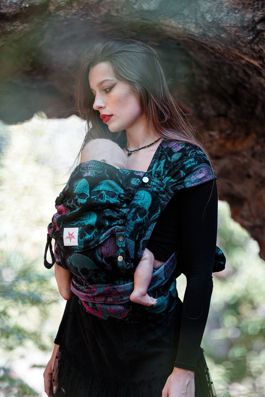 Babytrage WrapStar Scary Skulls - KOKADI