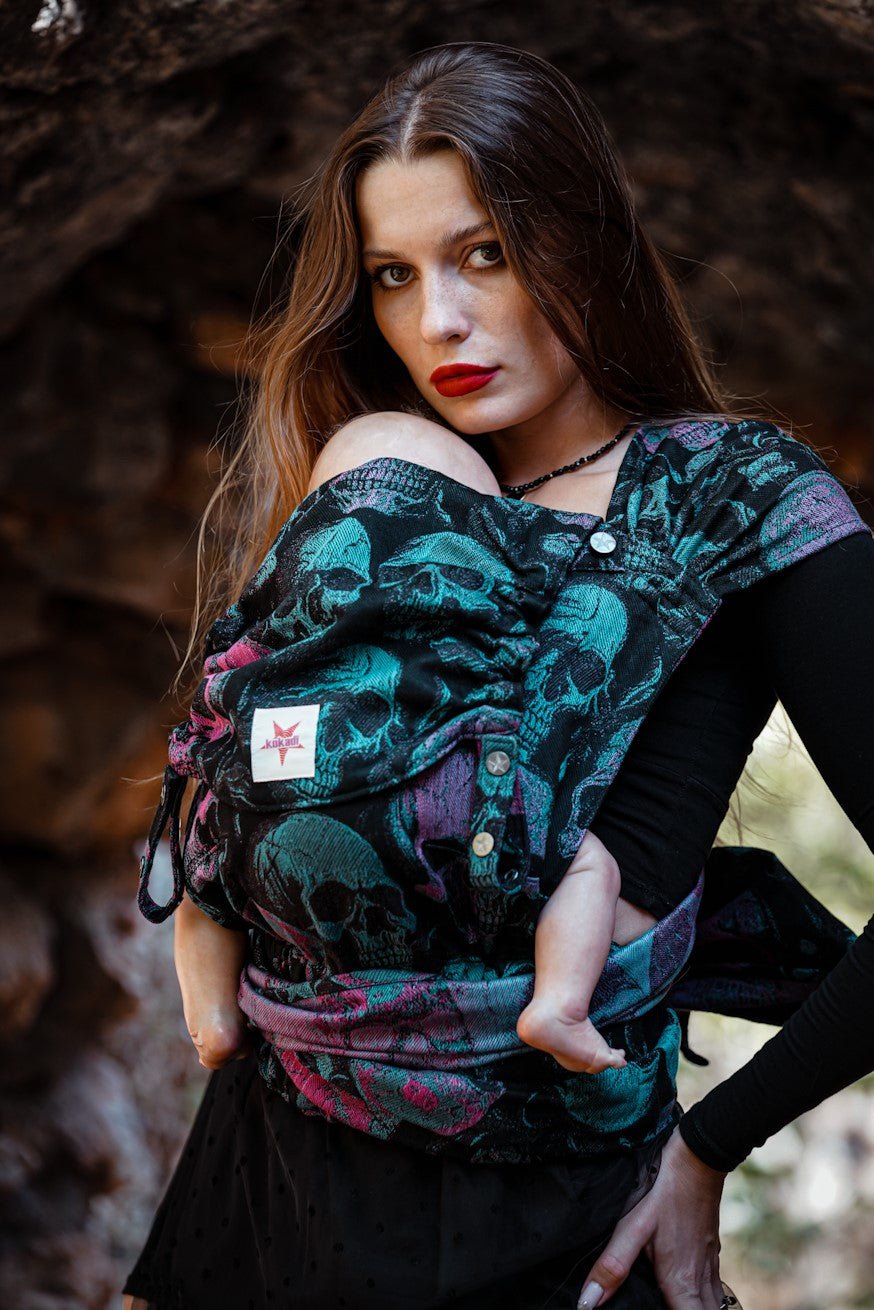 Babytrage WrapStar Scary Skulls - KOKADI