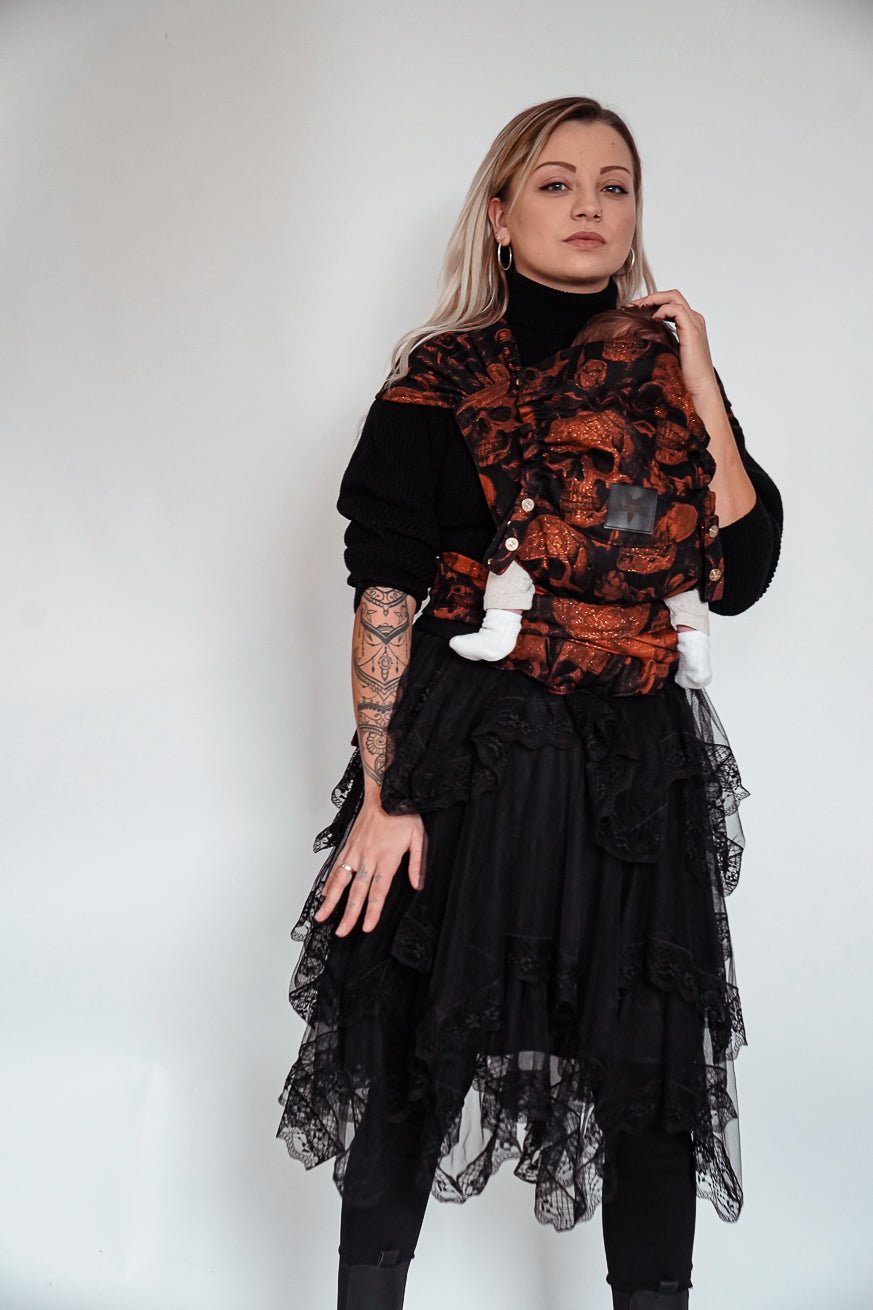 portador de bebê WrapStar Caveiras x Florian KOKADI