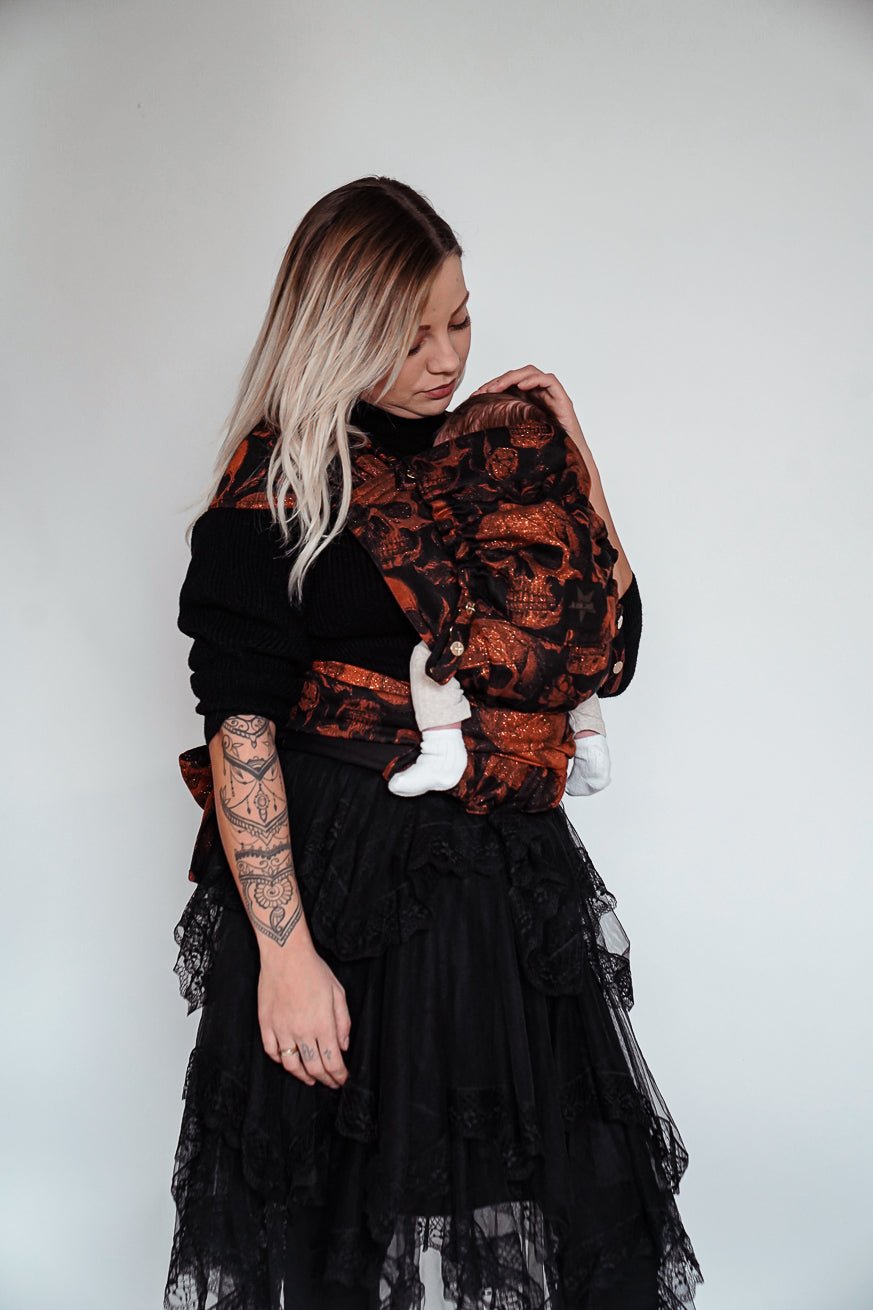 portador de bebê WrapStar Caveiras x Florian KOKADI