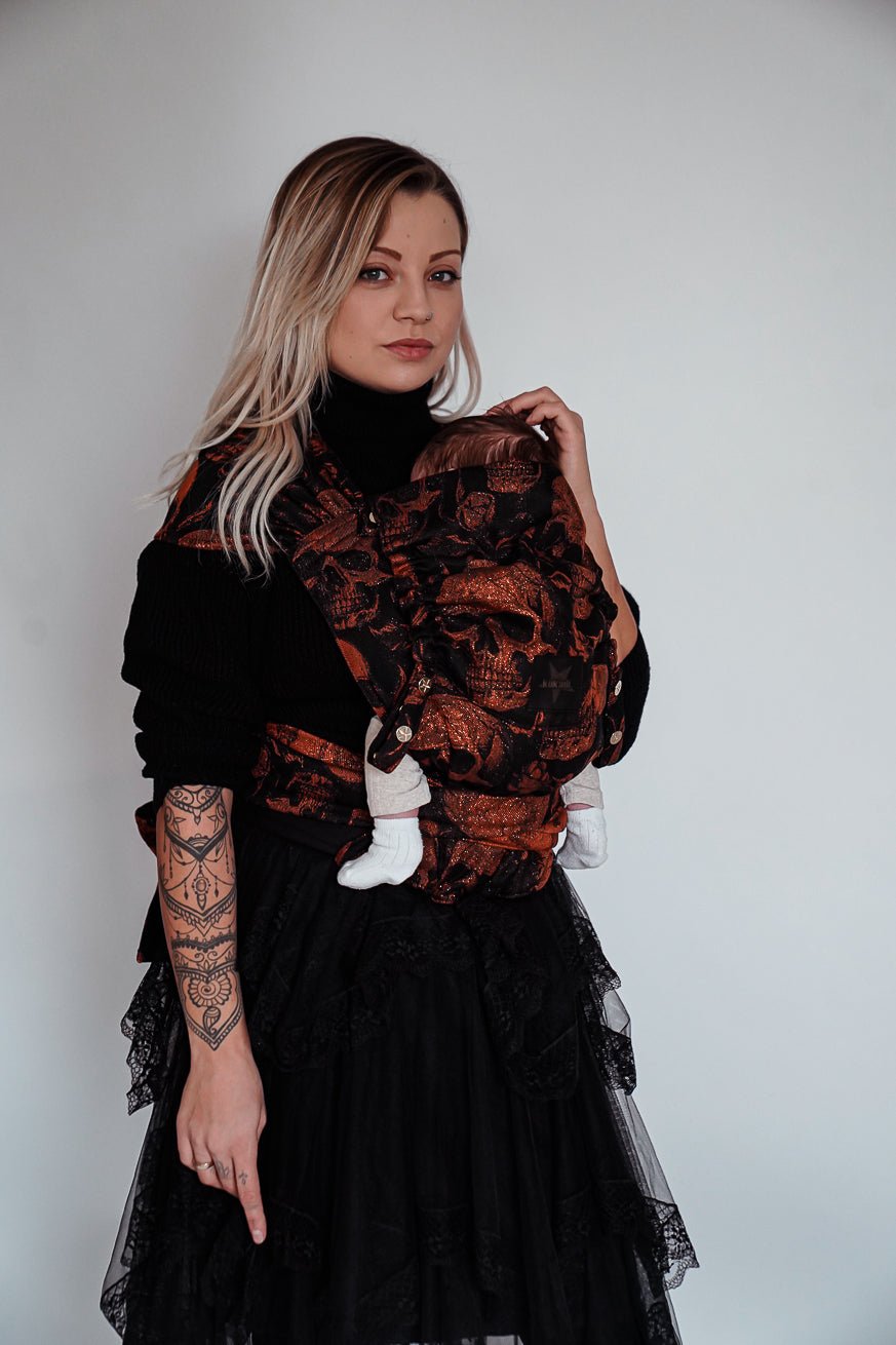 portador de bebê WrapStar Caveiras x Florian KOKADI