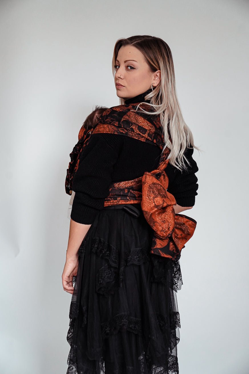 portador de bebê WrapStar Caveiras x Florian KOKADI