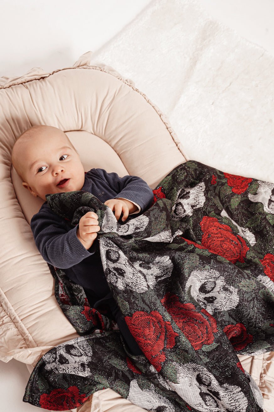 Manta fofinha Skulls'n'Roses - KOKADI