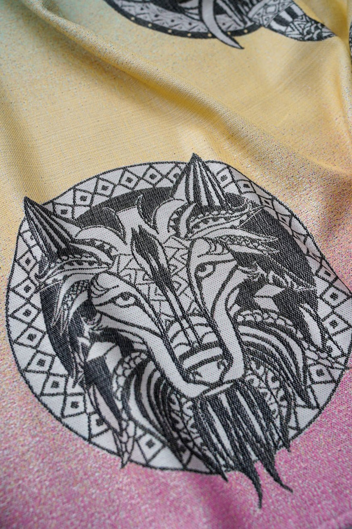 Bolsa Mini Hipster Wild Mandala Wolf - KOKADI