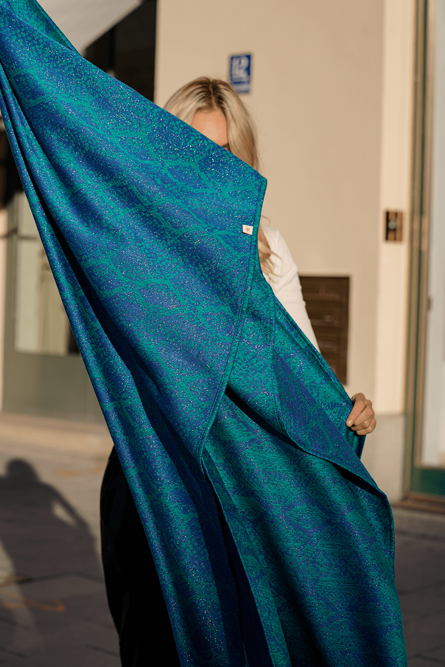 Sling de envoltório Snake Azzura - KOKADI