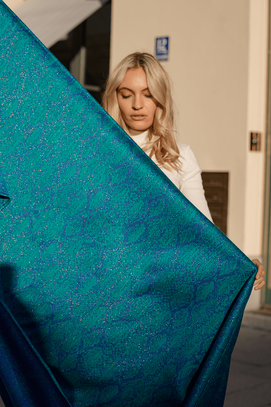 Sling de envoltório Snake Azzura - KOKADI