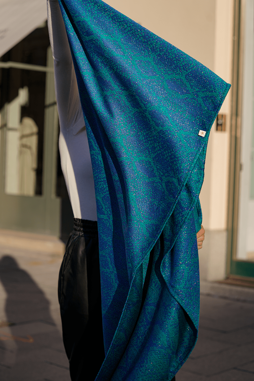 Sling de envoltório Snake Azzura - KOKADI