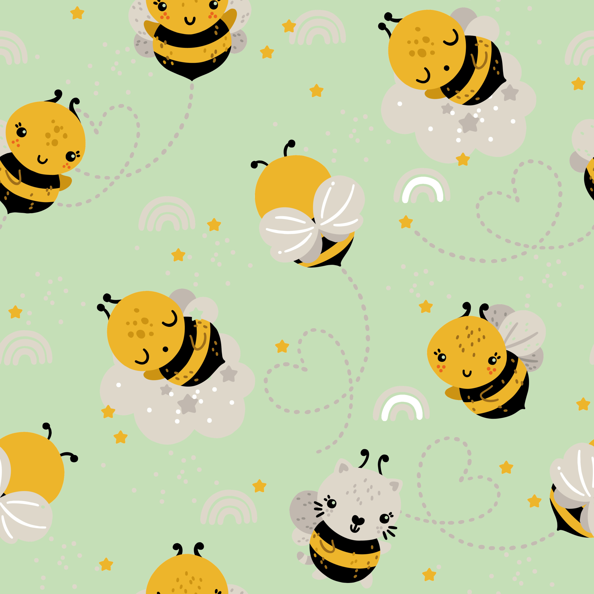 Baby Sling Miracle Bee Lorenz KOKADI