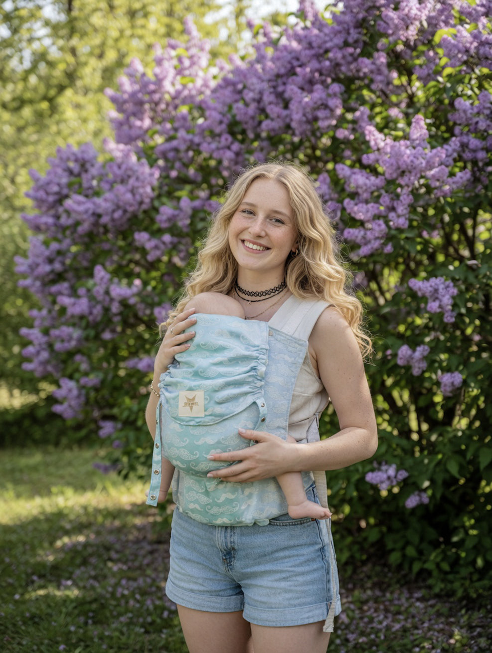 portador de bebê Flip Bigode Malik