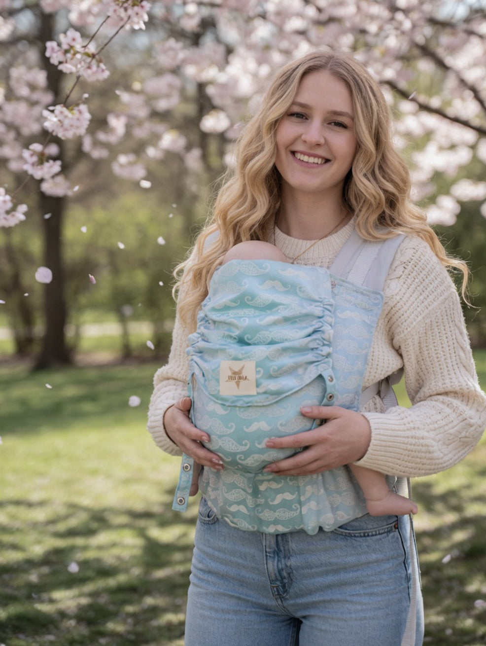 portador de bebê Flip Bigode Malik