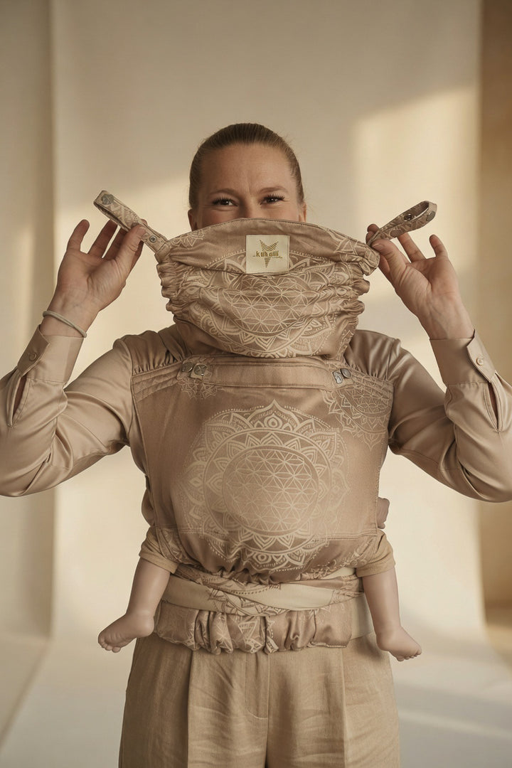 portador de bebê WrapStar Aurum Sienna