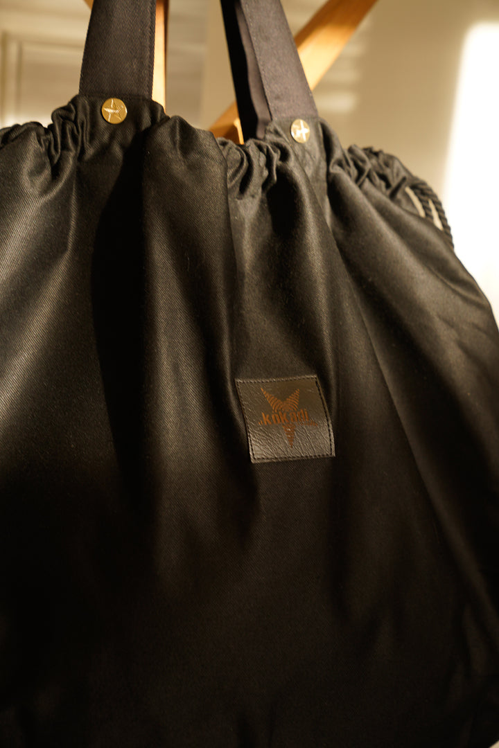 Mamãe bolsa apenas preta