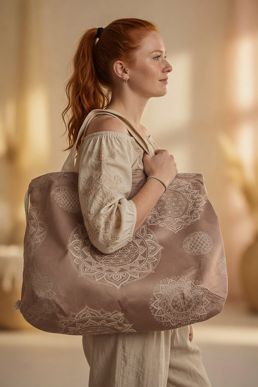 Bolsa Mamãe Aurum Sienna