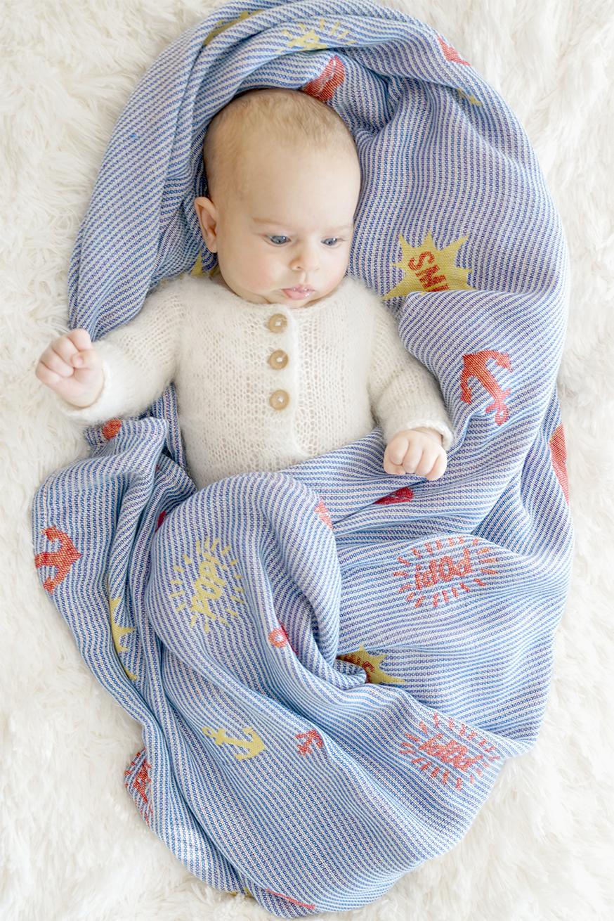 Baby Blanket Marinière