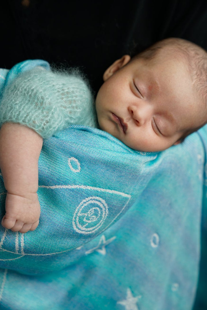 Manta para bebê Deep Space Milky Way - KOKADI