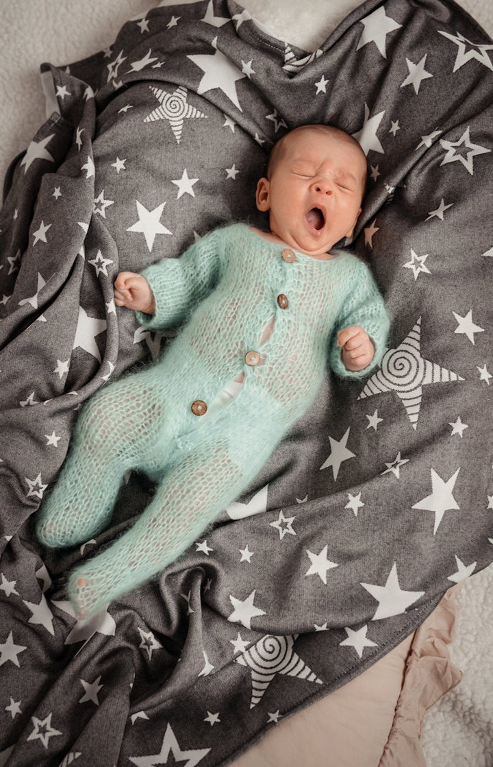 Manta para bebê Diorite Estrelas - KOKADI