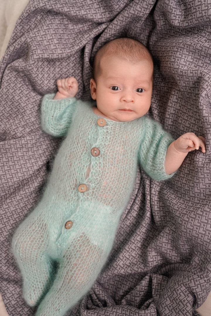 Manta para bebê Heart2Heart pedra - KOKADI