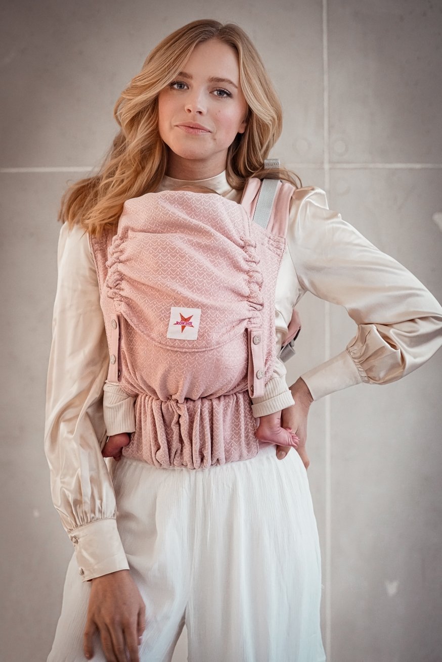 KOKADI portador de bebê Flip Heart2Heart Rosé