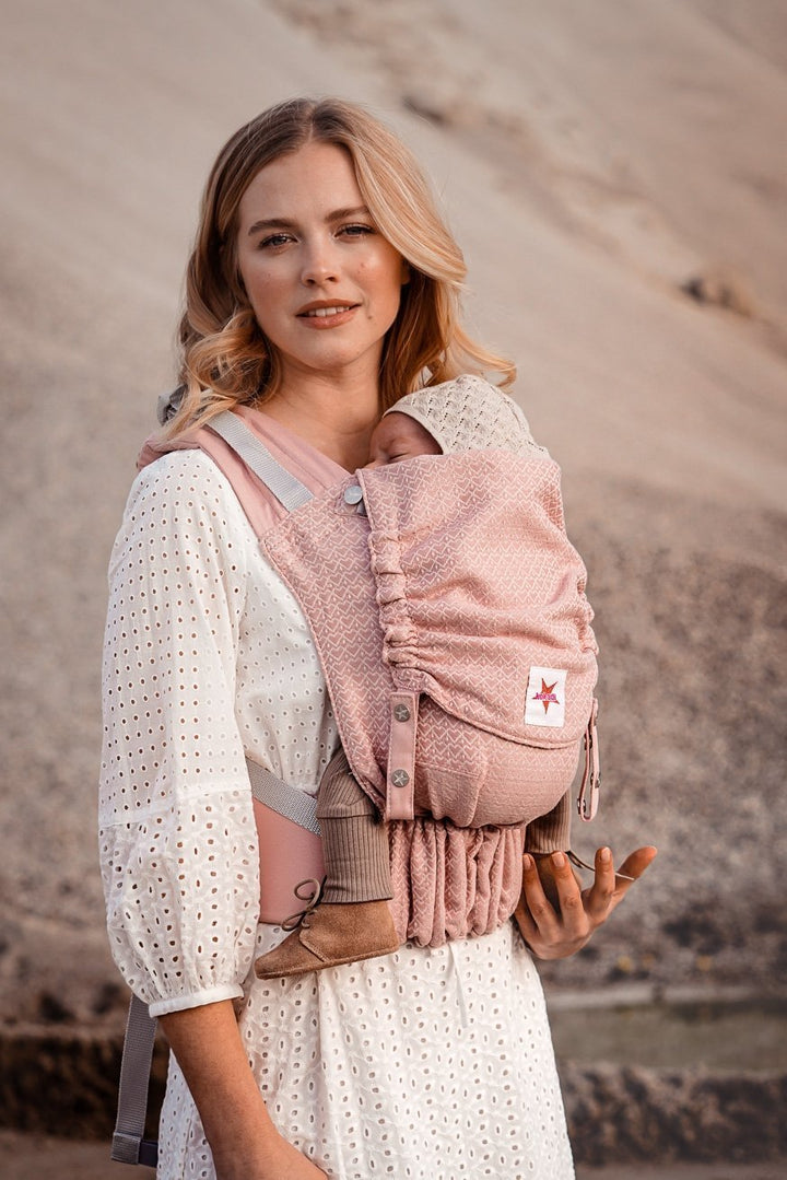 KOKADI portador de bebê Flip Heart2Heart Rosé