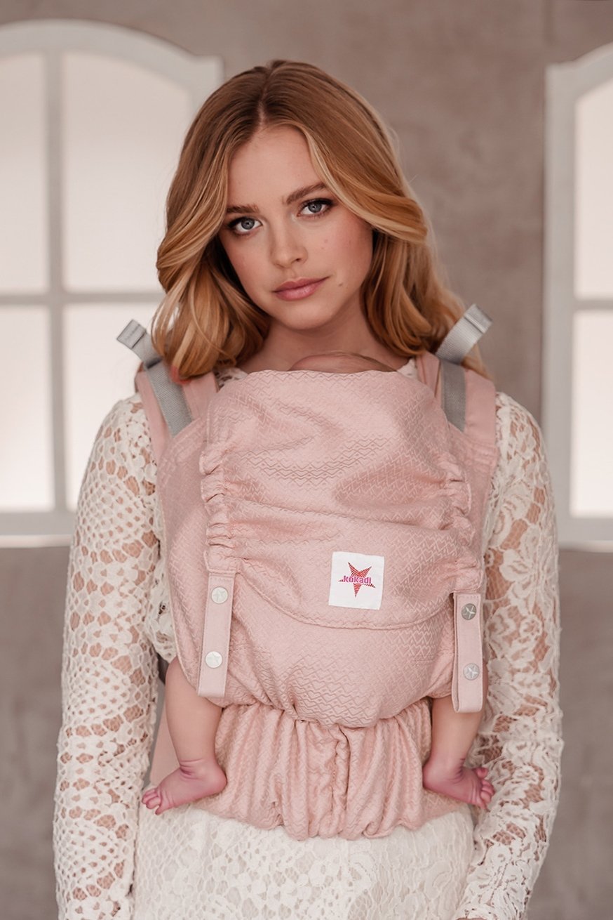KOKADI portador de bebê Flip Heart2Heart Rosé