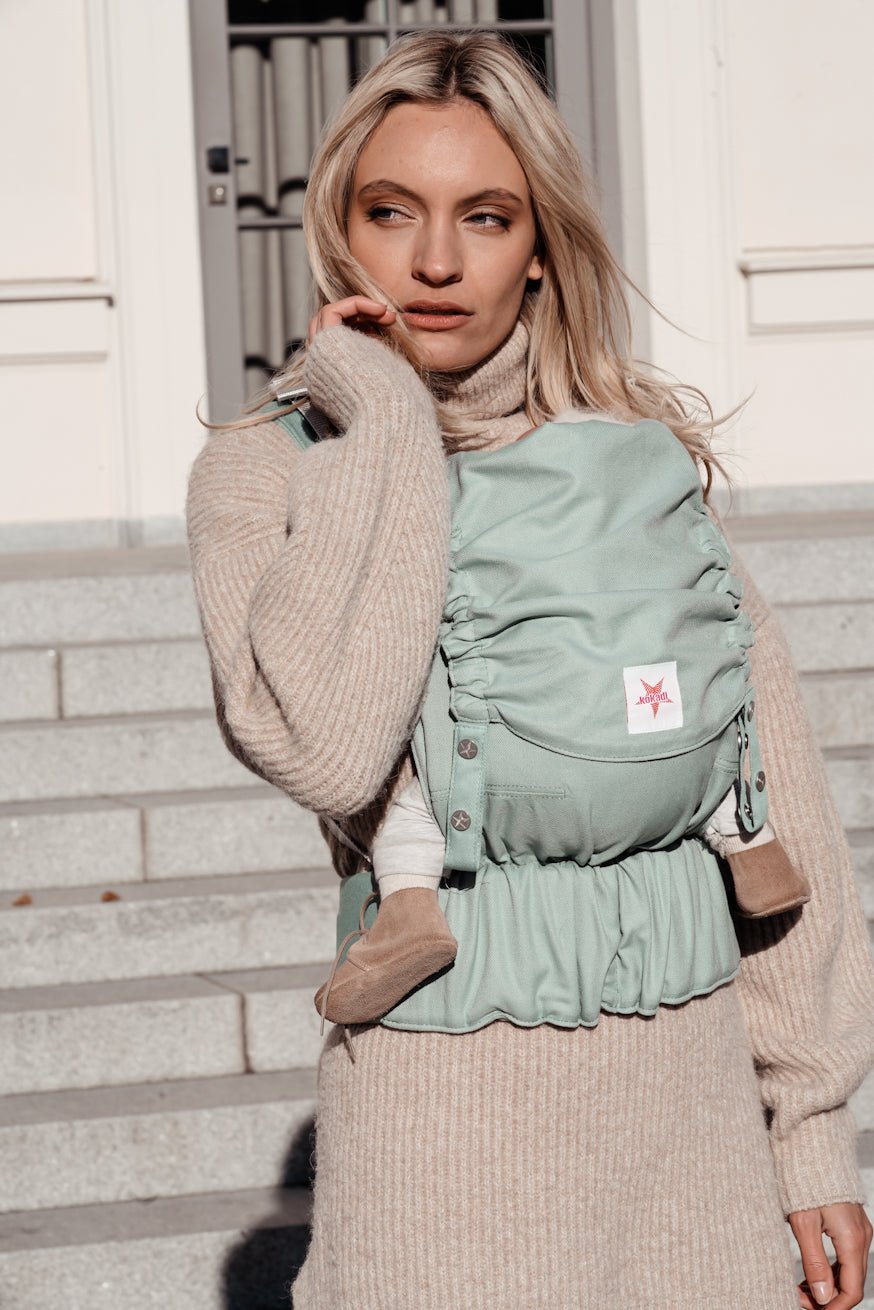 portador de bebê Flip Apenas hortelã - KOKADI