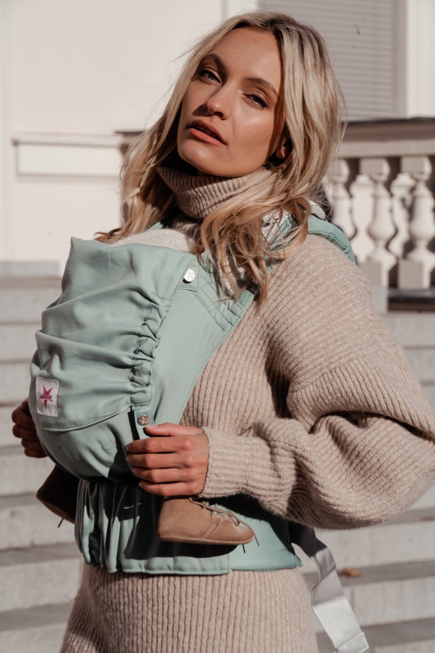 portador de bebê Flip Apenas hortelã - KOKADI