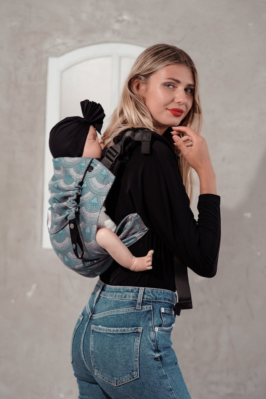 Babytrage Onbu Arielle Saphir - KOKADI