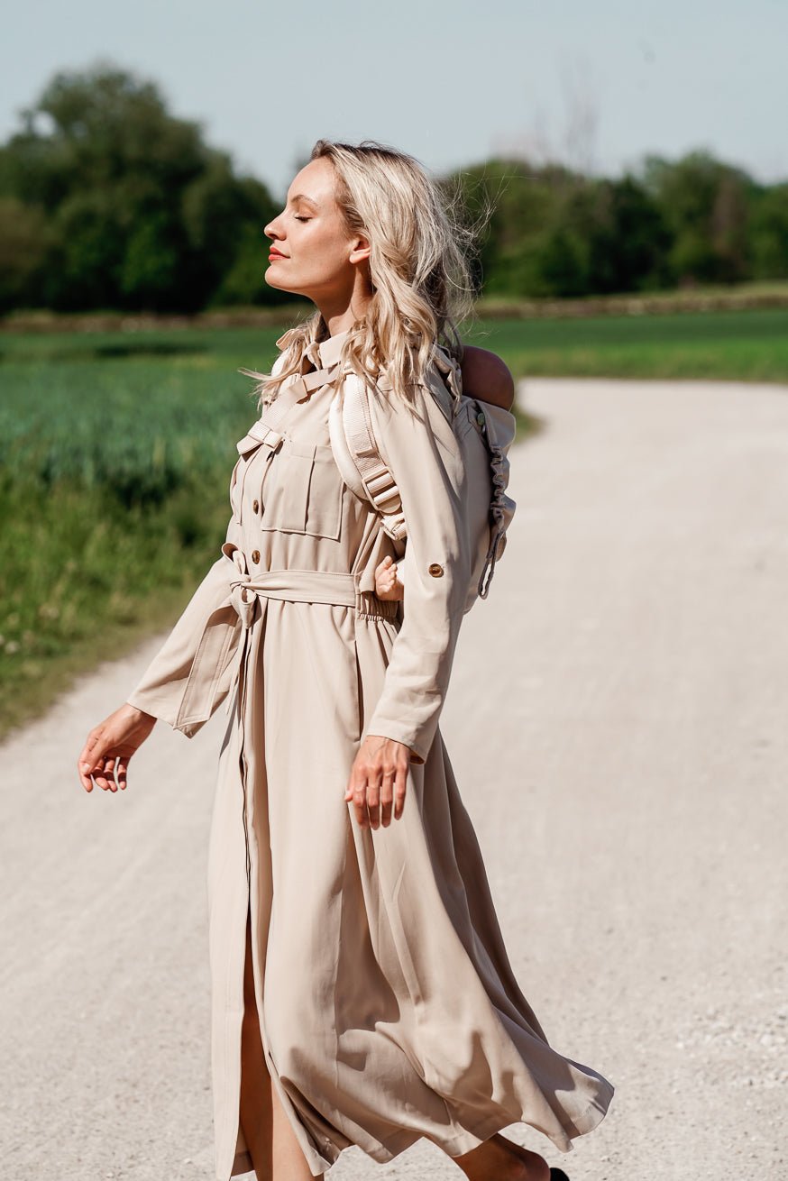 KOKADI portador de bebê Onbu apenas creme