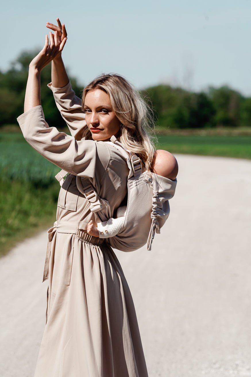 KOKADI portador de bebê Onbu apenas creme